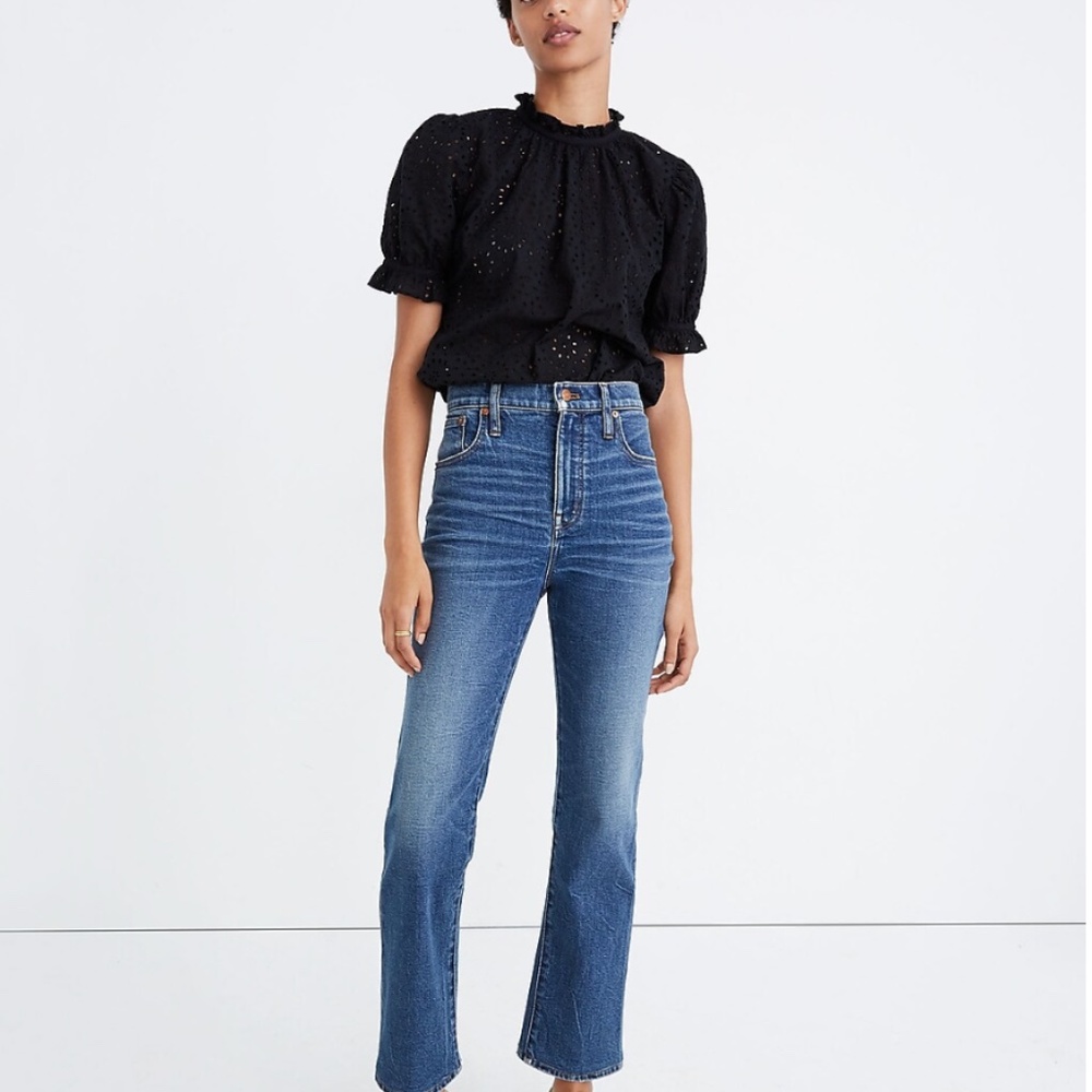 Madewell Slim Demi-Boot Jeans in Sundale Wash